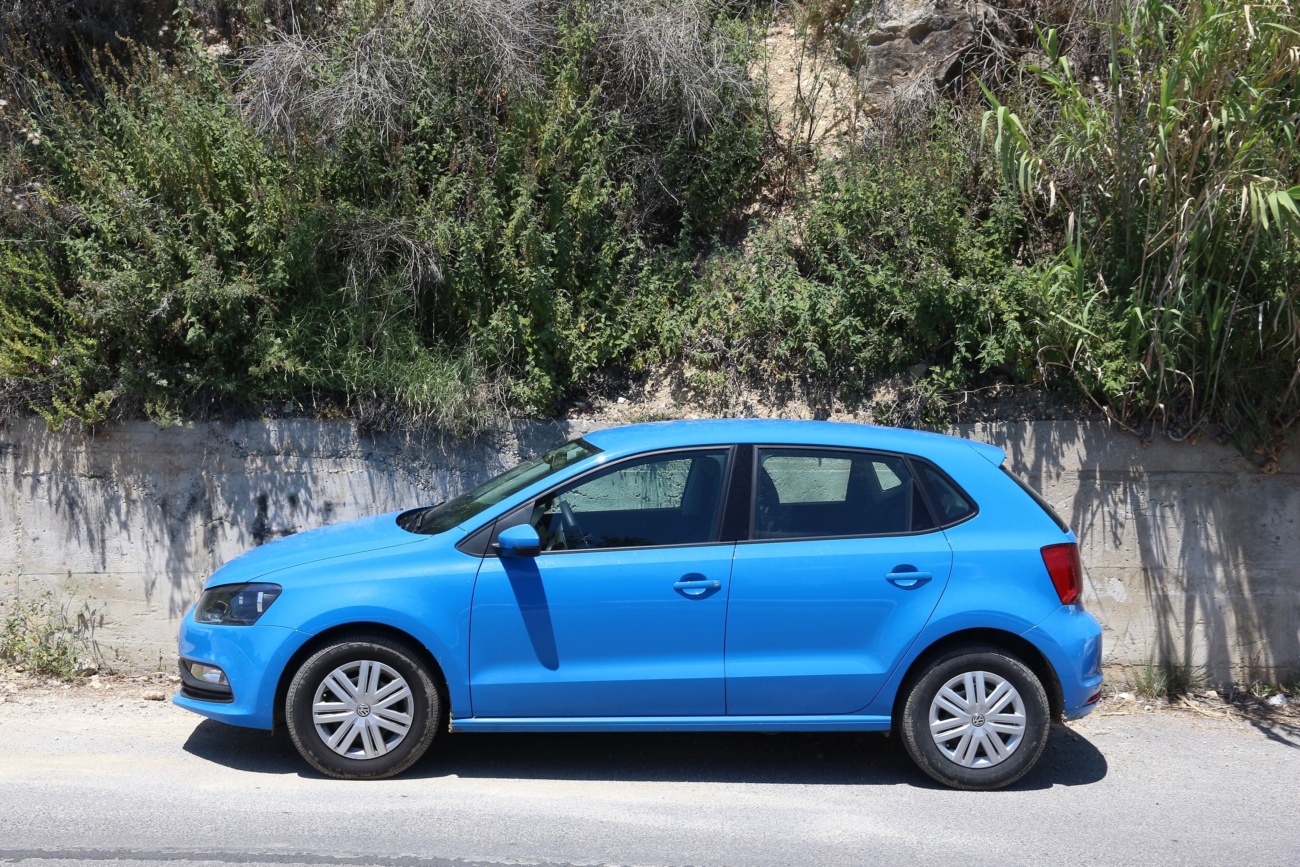 Vw polo bleu