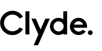 Clyde Logo Black Protection Zone