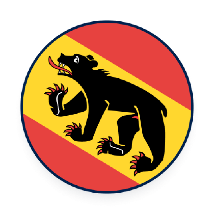Roundshield Wappen BE