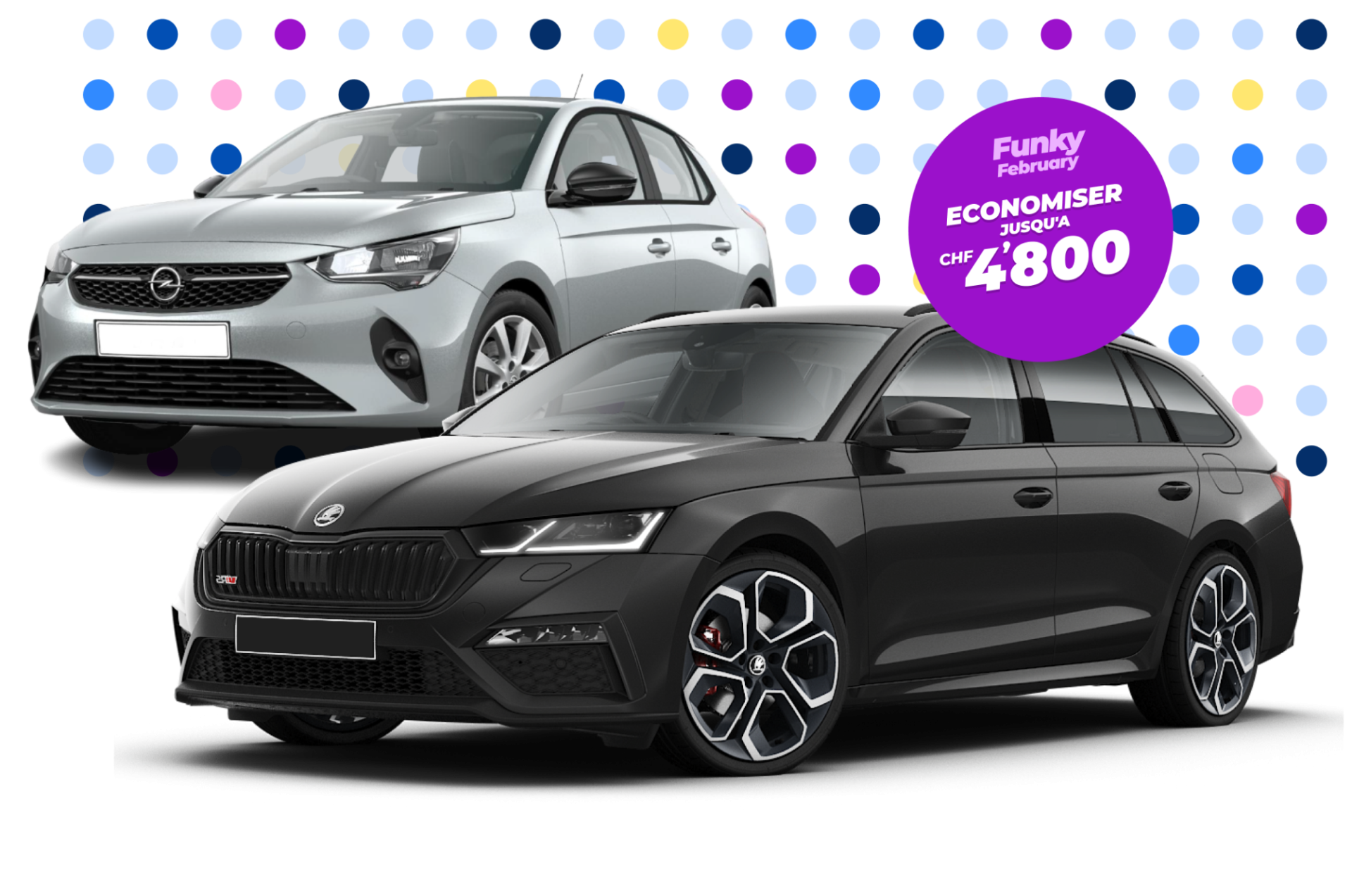 FR Funky Feb Opel and Skoda LP Banner Desk