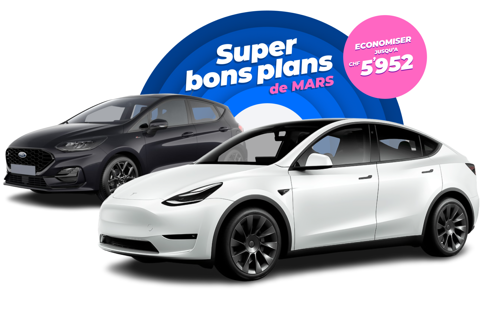 FR March Promo LP Banner Desk tesla