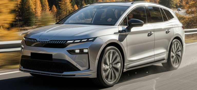 Newsletter Oktober Enyaq Background