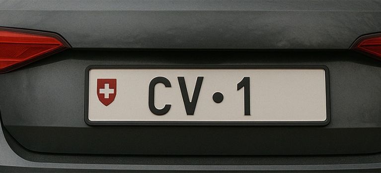 Background nummerschild